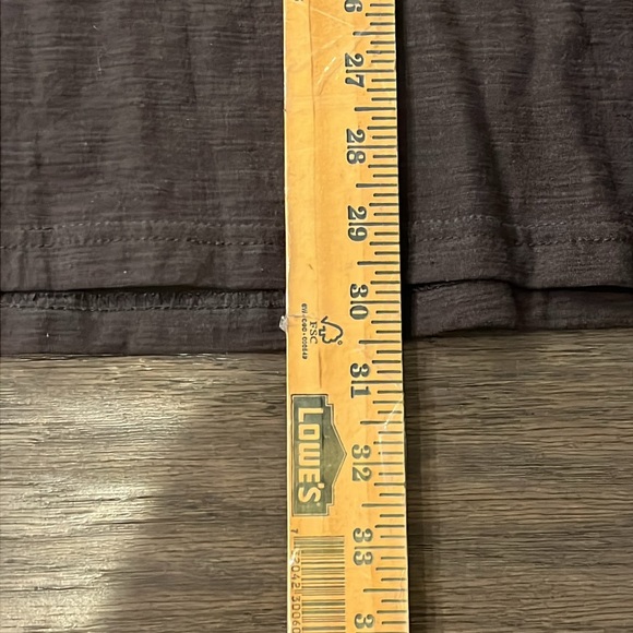 Lions Crest by English Laundry Slub V Neck T Shirt gray New Mens Size XL - Picture 8 of 13